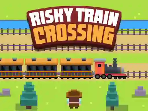 Permainan Risky Train Crossing talian