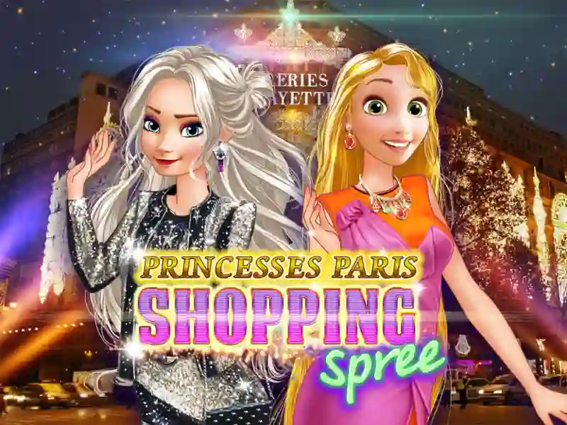 Permainan Princesses in Paris: fun shopping talian