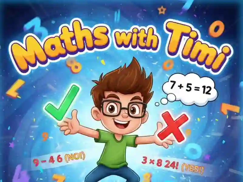 Permainan Maths with Timi talian
