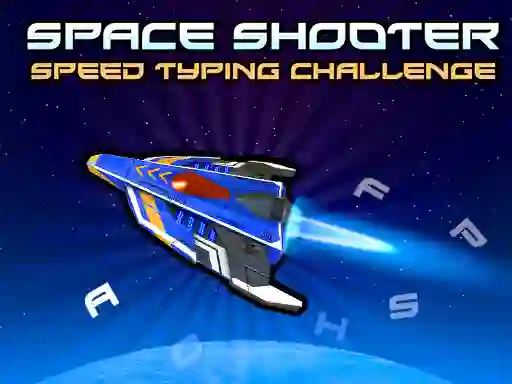 Permainan Space Shooter: Speed Typing Challenge talian