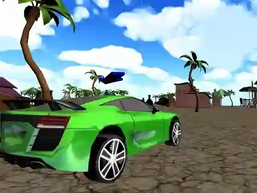 Permainan Xtreme Beach Car Racing talian