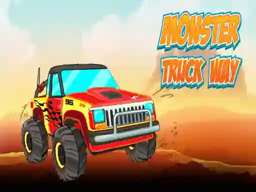 Permainan Monster Truck Way talian