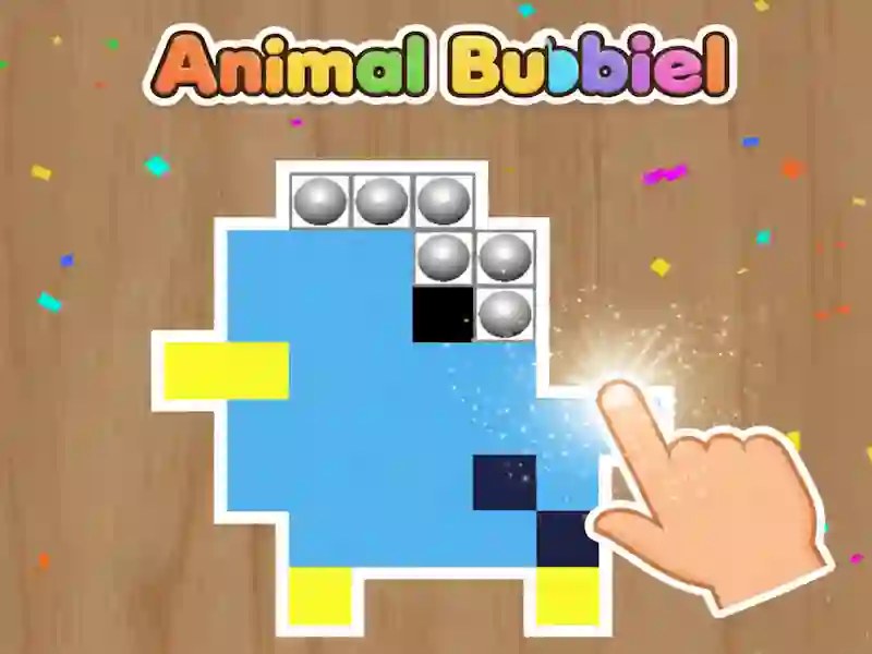 Permainan Animal Bubble Pixel talian
