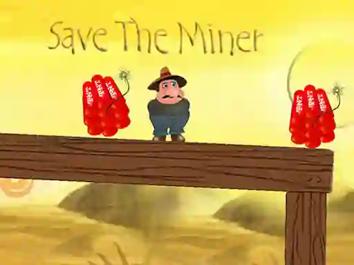Permainan Save The Miner talian