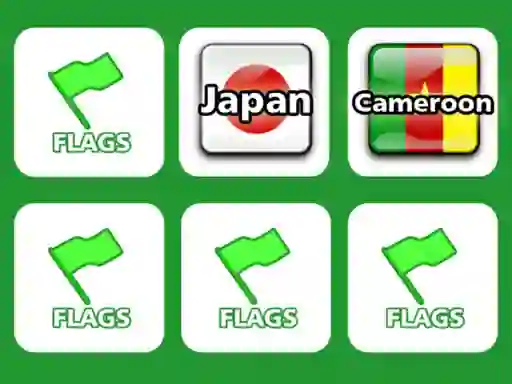 Permainan Memory With Flags talian