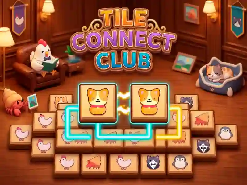 Permainan Tile Connect Club talian