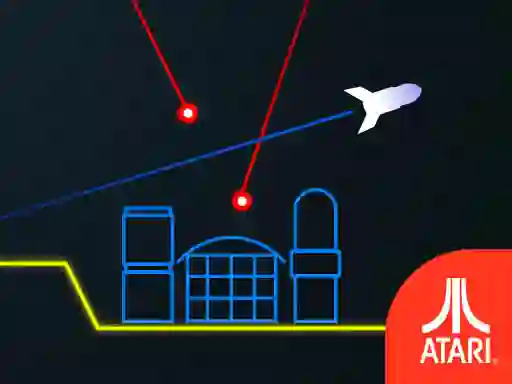 Permainan Atari Missile Command talian