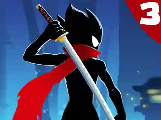 Permainan Stickman Parkour 3 talian