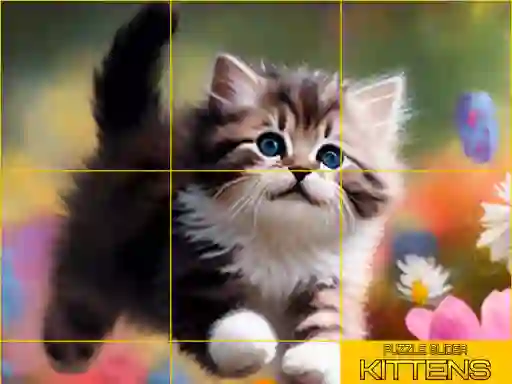 Permainan Puzzle Sliding Kittens talian