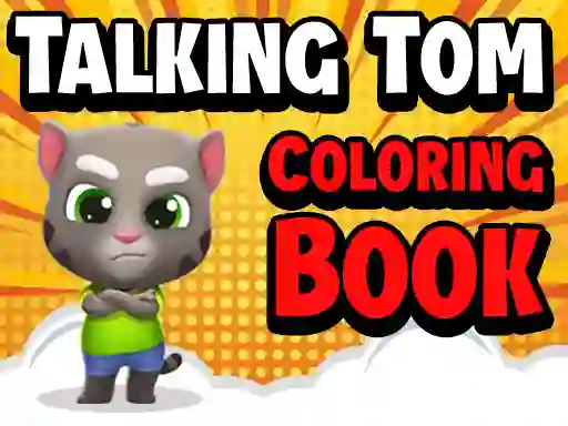Permainan Talking Tom Coloring Books talian