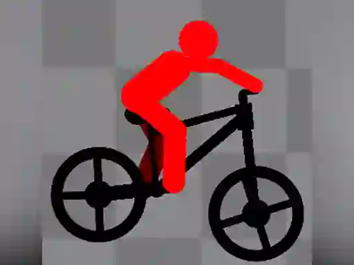 Permainan Stickman Bike Runner talian