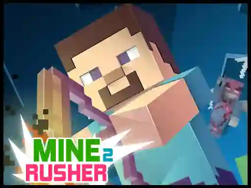 Permainan Miner Rusher 2 talian