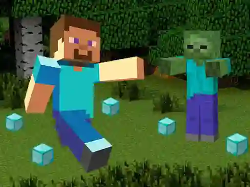 Permainan Pixelcraft Hidden Diamond Blocks talian