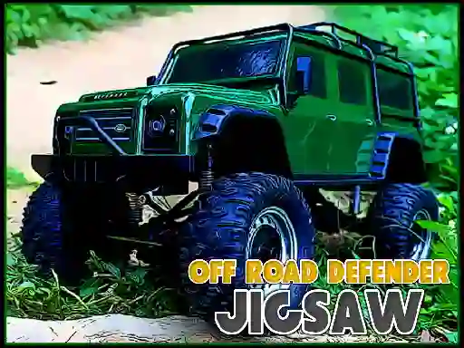Permainan Off Road Defender Jigsaw talian