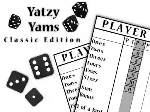 Permainan Yatzy Yahtzee Yams Classic Edition talian