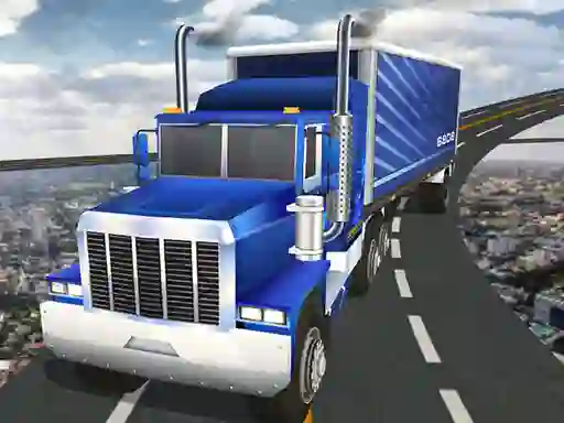 Permainan Impossible Truck Track Driving talian