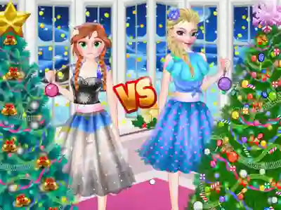 Permainan Ellie VS Annie Christmas Tree talian