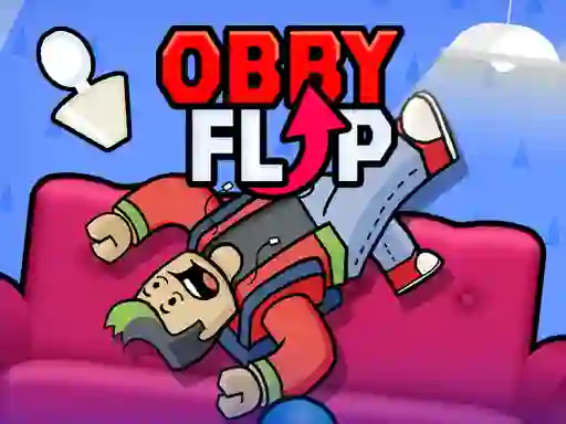 Permainan Obby Flip talian