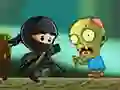Permainan Ninja Kid Vs Zombies talian