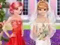 Permainan Frozen And Ariel Wedding talian