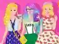 Permainan Barbie Weekend Outfit talian