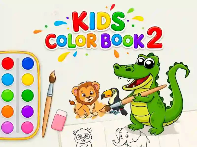 Permainan Kids Color Book 2 talian