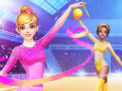 Permainan Gymnastics Girls Dress Up Game talian