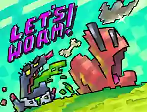 Permainan Let's Worm! talian