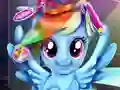 Permainan Rainbow pony real haircuts talian