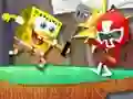 Permainan Nickelodeon Paper battle multiplayer talian