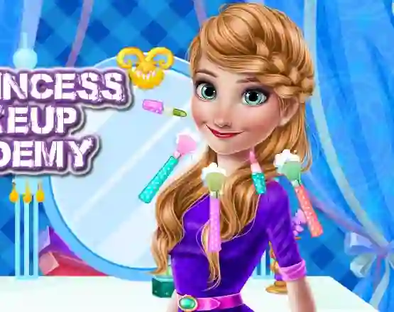 Permainan Ice Princess Make Up Academy talian