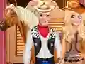 Permainan Frozen Couple Cowboy Style talian