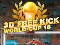 Permainan 3D Free Kick World Cup 2018 talian