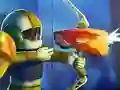 Permainan Nerf: Big Blasters Rampage Run talian