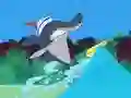 Permainan Zig und Sharko:: A mad trip on waves talian