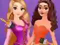 Permainan Disney Princesses Rainbow Dresses talian