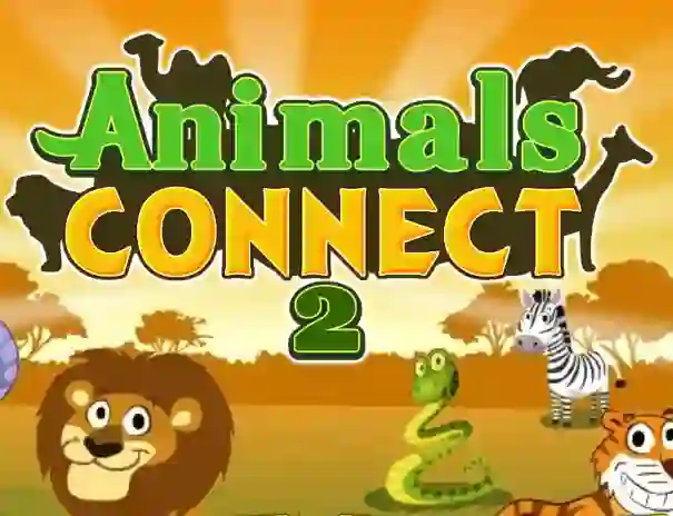 Permainan Animals Connect 2 talian