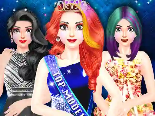 Permainan Top Model Fashion Dress Up talian