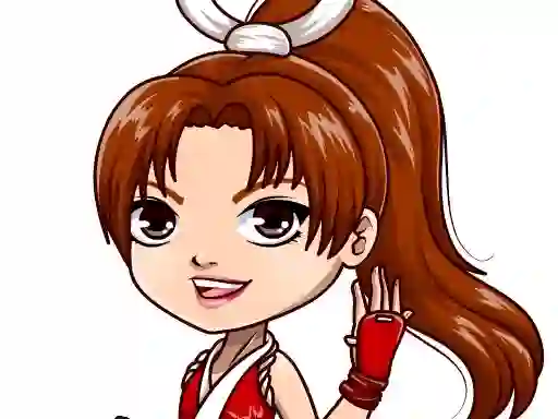Permainan Chibi Fighter Dress Up Game talian