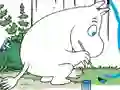 Permainan Moomins coloring book talian