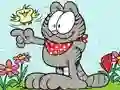 Permainan Garfield Jigsaw Puzzle talian