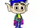Permainan Back To School: Titans Coloring Book talian