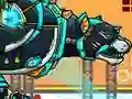 Permainan Robot Police Iron Panther talian