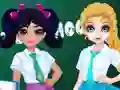 Permainan Jacqueline and Eliza School Bag Design Contest talian