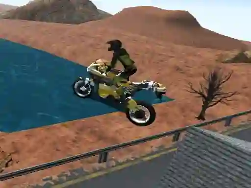Permainan Highway Traffic Bike Stunts talian