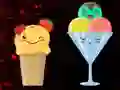 Permainan Ice cream PUZZLES talian