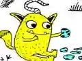 Permainan Funny Monsters Puzzle talian