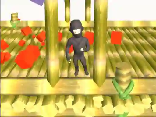 Permainan Ninja Runs 3d talian