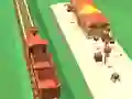 Permainan Off The Rails 3D talian