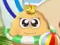 Permainan Pou summer Break talian